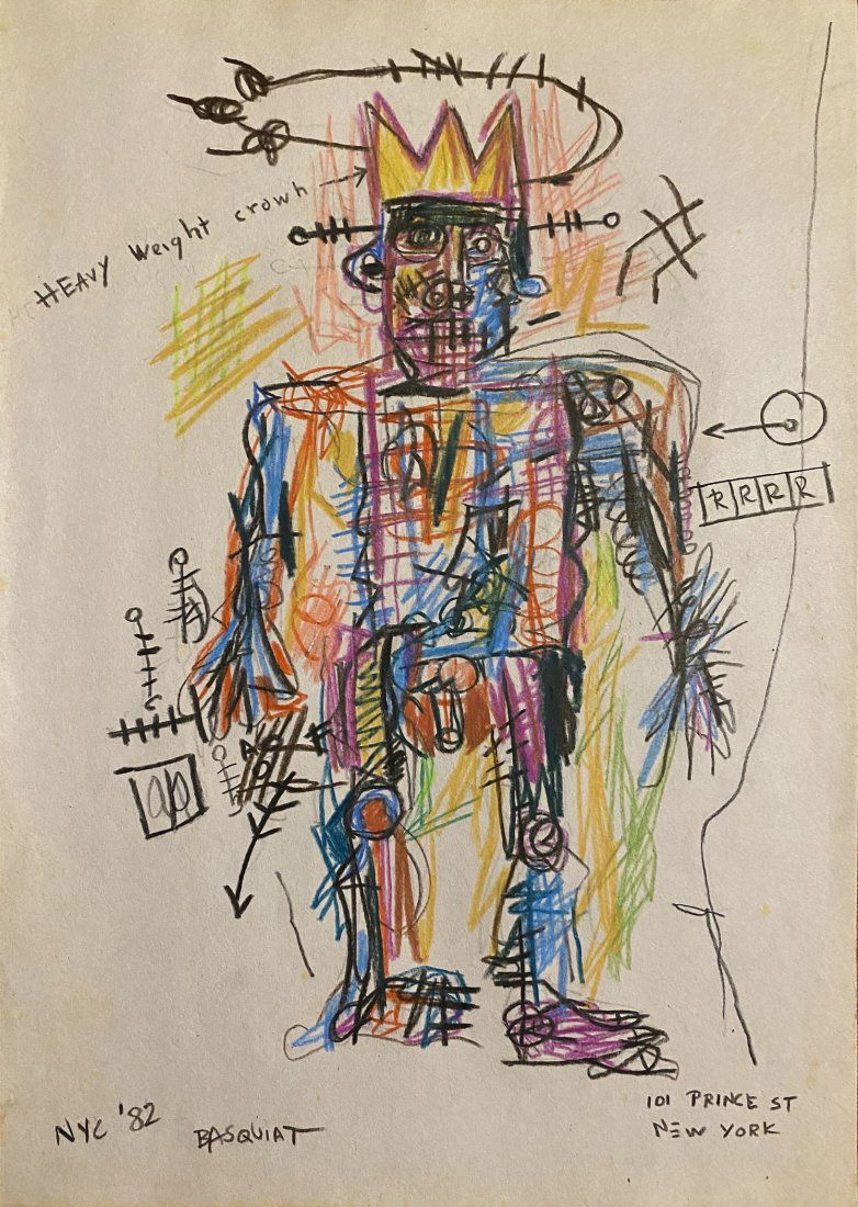 Jean-Michel Basquiat signed (1 of 2)