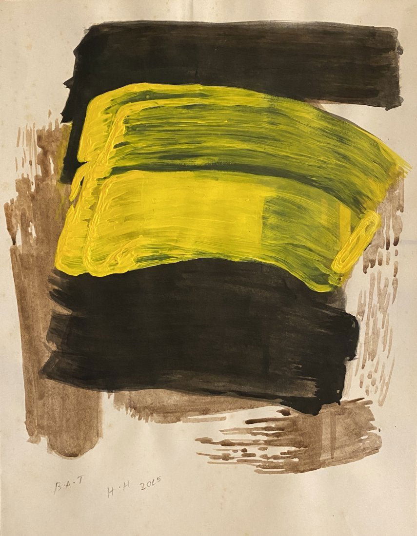 Howard Hodgkin: Painting on paper 8 x 10 1/4 in. Attributed or manner of the artist Gordon Howard Eliot Hodgkin was born on 6 August 1932 in Hammersmith, London, the son of Eliot Hodgkin (1905–1973), a manager for