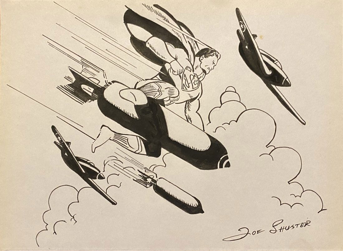 Joe Shuster signed (1 of 2)