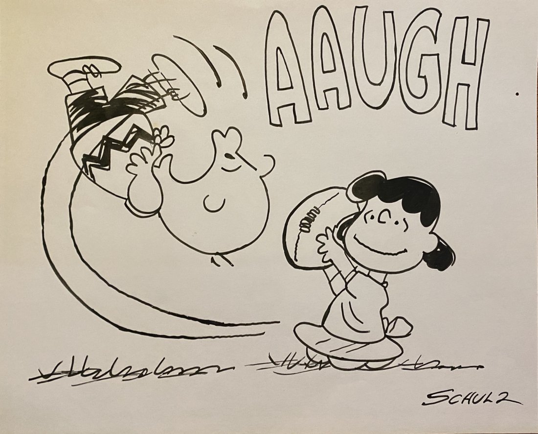 Charles M. Schulz signed (1 of 2)
