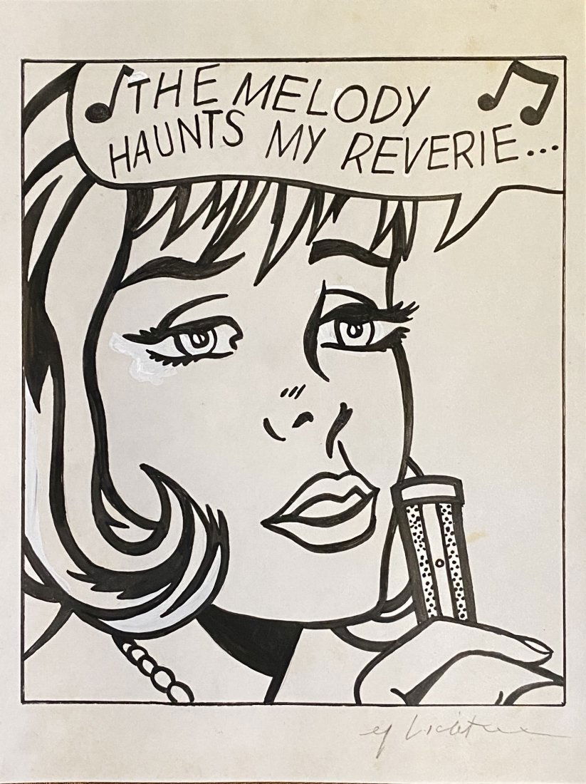 Roy Lichtenstein (manner of) (1 of 2)