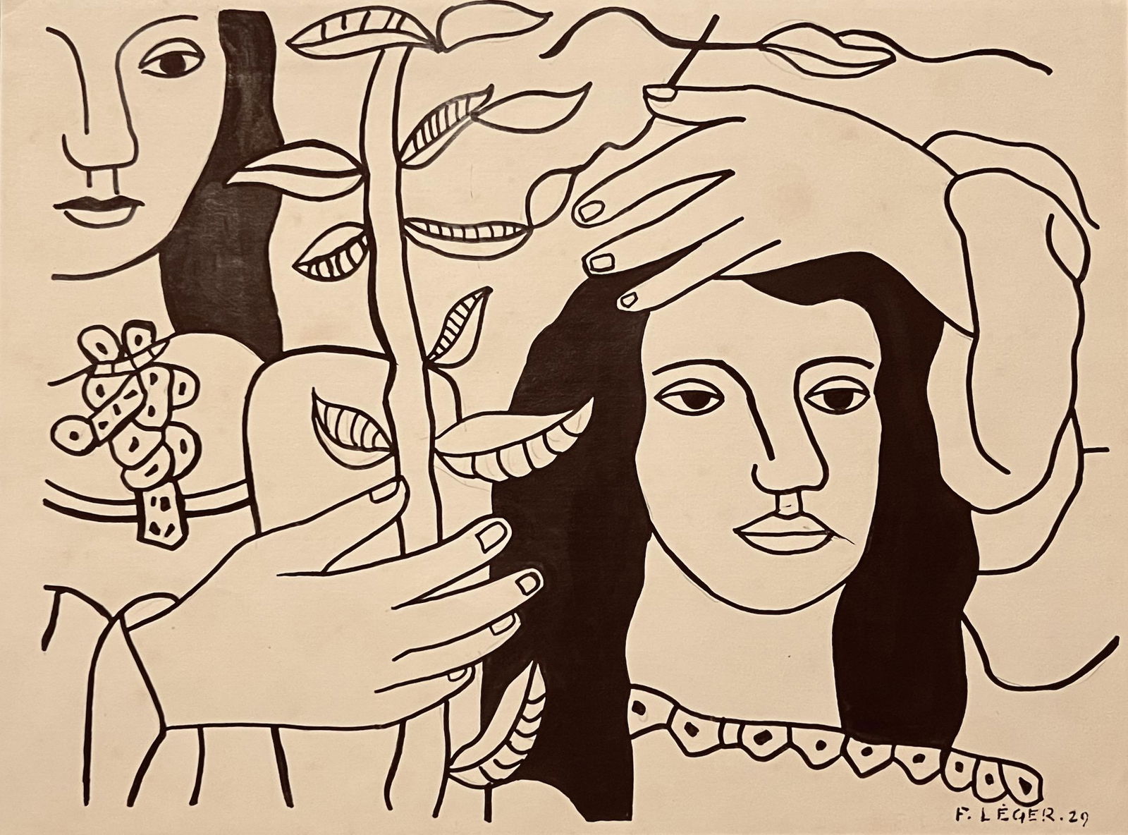 Fernand Leger (manner of) (1 of 2)