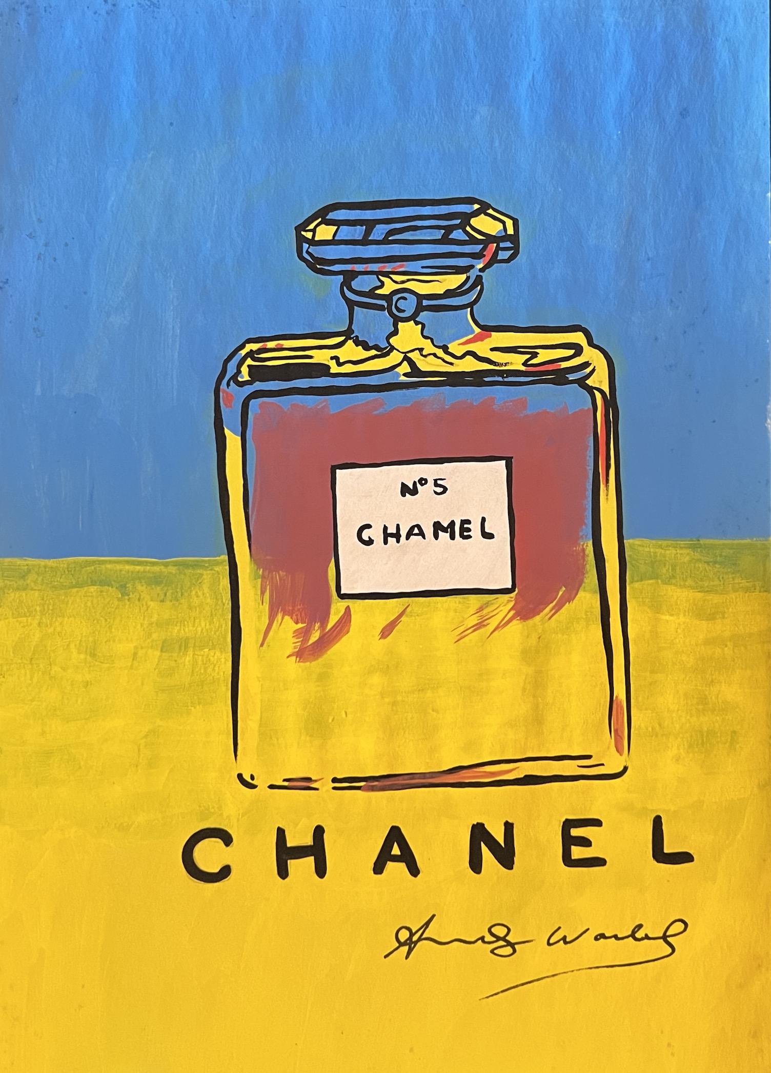 Andy Warhol (manner of): Mix media on paper 11 1/2 x 8 1/2 in, manner of Andy Warhol (born Andrew Warhola Jr.; August 6, 1928 â€“ February 22, 1987) was an American artist, film director, and producer who was a leading f