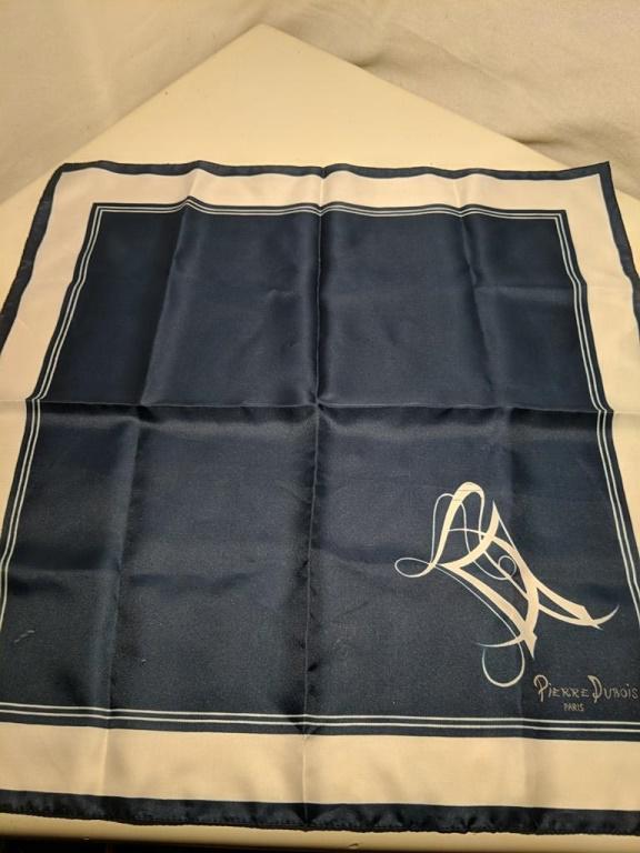 Pierre Dubois Vintage Silk Square / Head Scarf Approx (1 of 5)