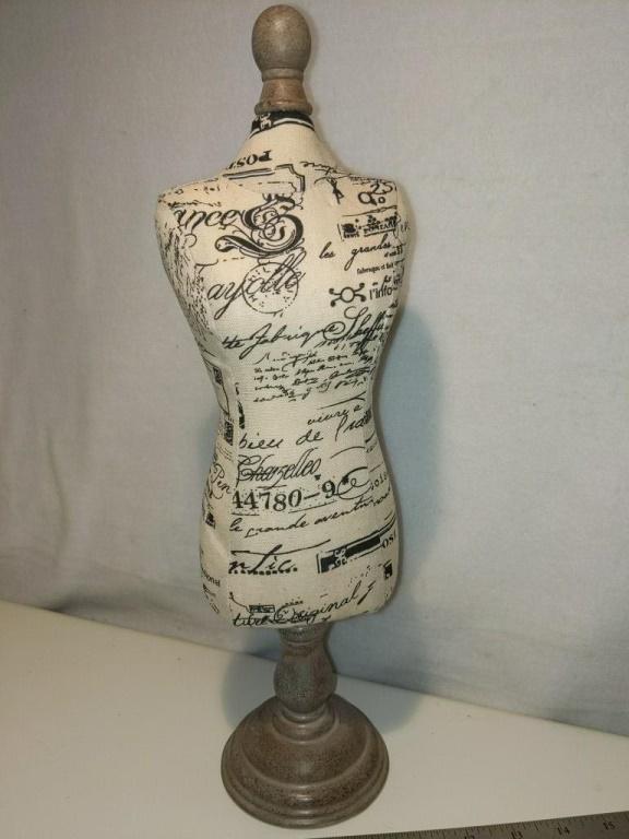 Miniature Decorative Dress Form - 16" Tall (1 of 4)
