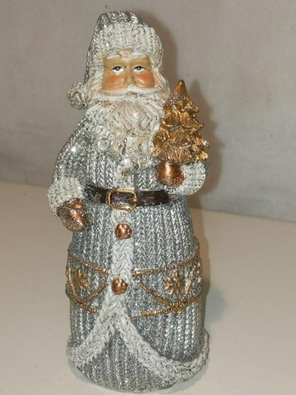 Modern Sparkling Santa Approx 6" Tall: Modern Sparkling Santa Approx 6" Tall Approx 6" Tall