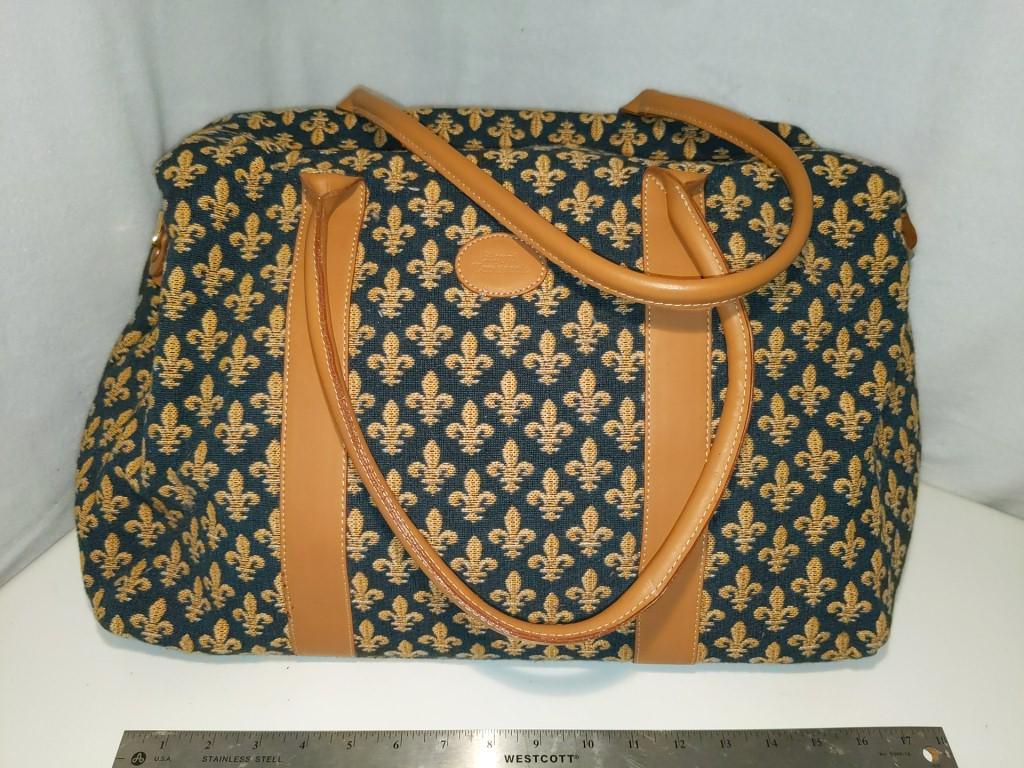 Royal Tapisserie Fleur de Lis Tote 24x12": Royal Tapisserie Fleur de Lis Tote 24x12" 24x12"
