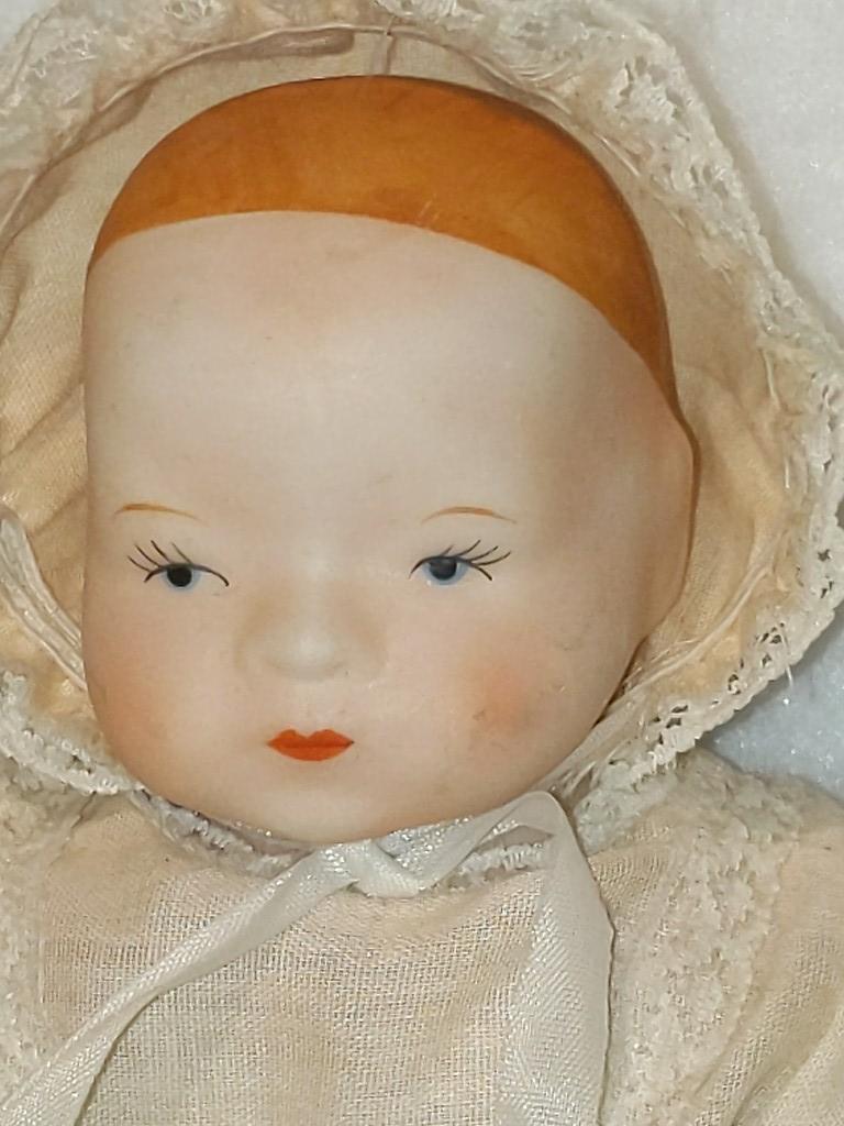 Antique Bisque Doll 9" (1 of 5)
