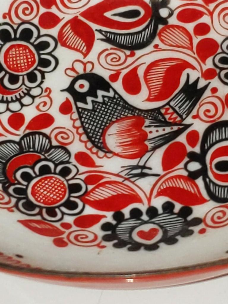 Vintage Steinbock Email (Austria) Enameled Bowl 3" (1 of 5)