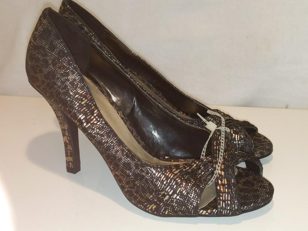 Ann Marino Open-Toe High Heel Shoes Sz9M Unworn (1 of 5)