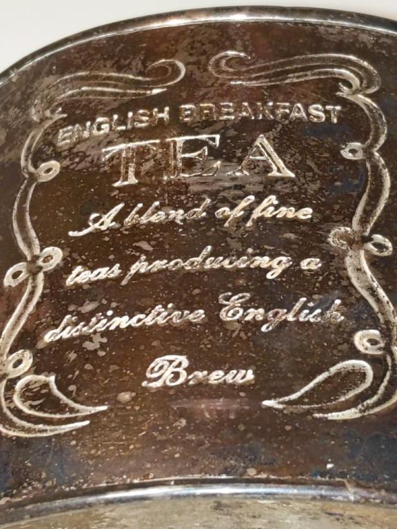 Vintage Oval English Breakfast Tea Cannister (1 of 4)