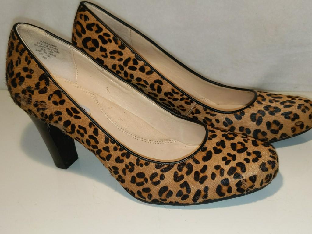 Jones New York Leopard Print Pumps Sz 9.5M Appear (1 of 7)