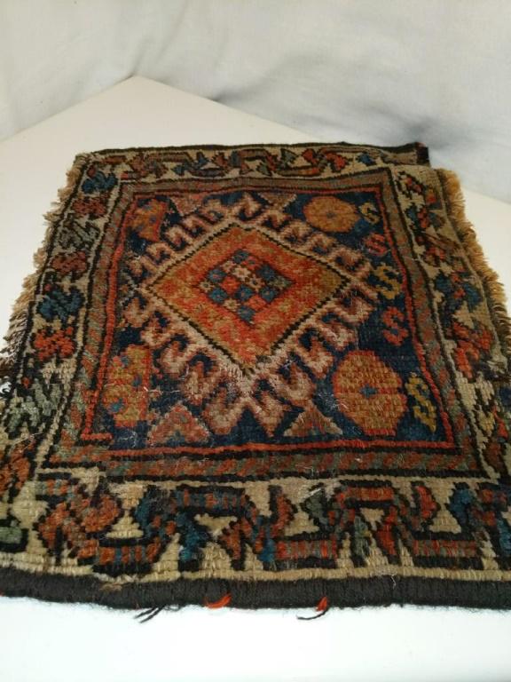 Antique Wool Prayer Rug 16x19" (1 of 5)