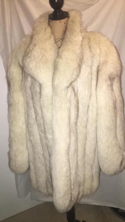 Skandia Furs of Vienna Coat Natural blue fox. (1 of 5)