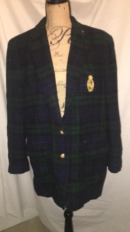 Ralph Lauren Cashmere & Wool Jacket Sz 16W Wool, nylon, (1 of 4)