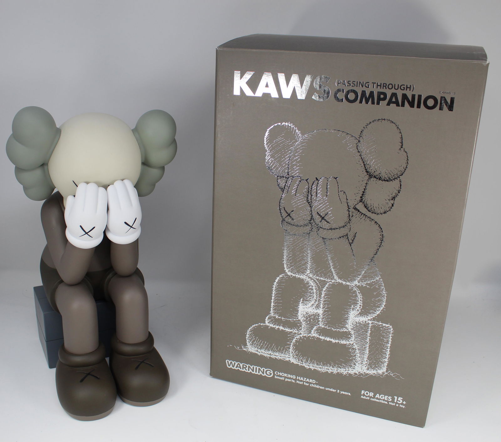 Kaws Passing Through Companion Brown 2013 Originalfake