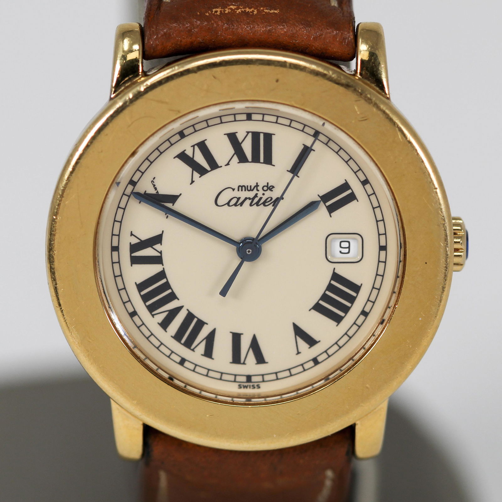 must de Cartier Ronde Wristwatch (1 of 5)