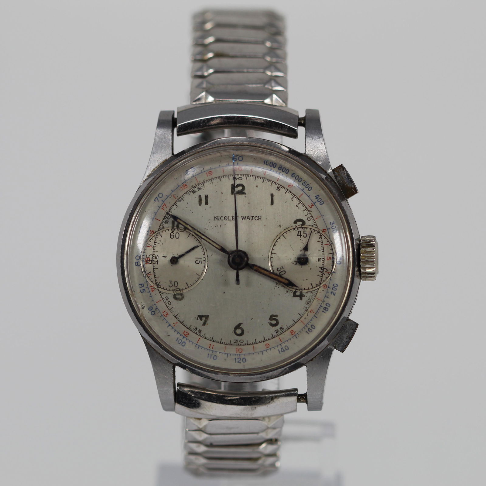 Vintage Nicolet Chronograph Wristwatch (1 of 5)