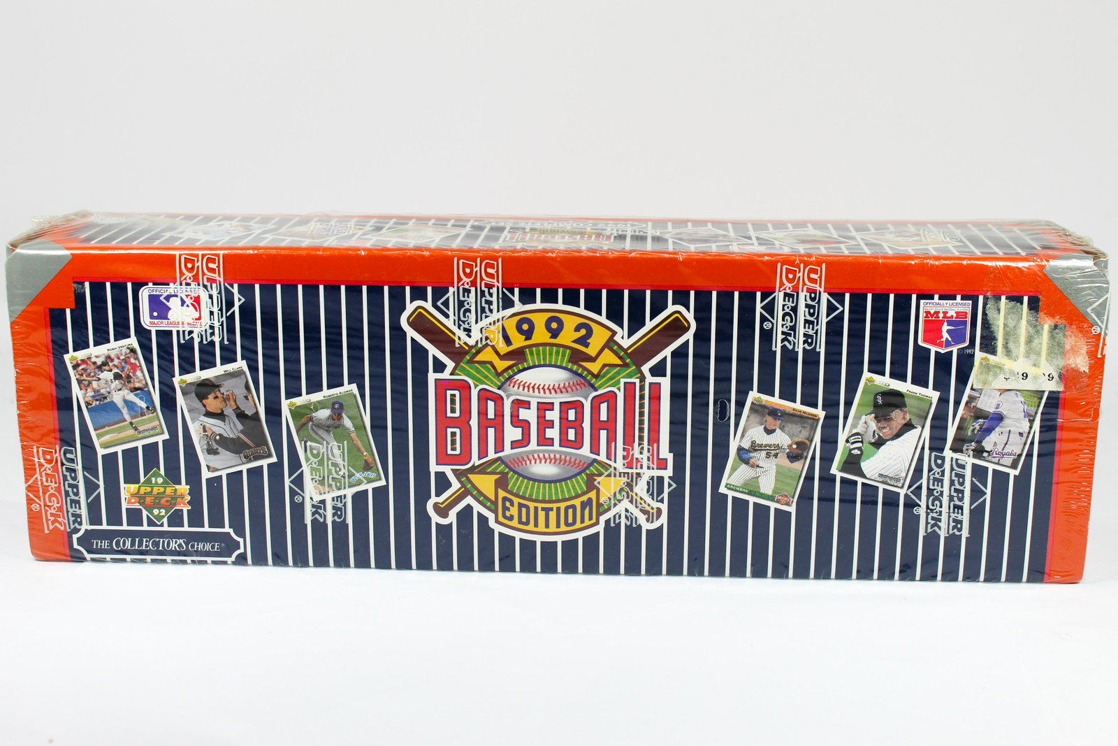 Upper Deck MLB Trading Cards 1992 Baseball Edition Card: Unopened complete set of MLB trading cards from 1992. 13" Length 4" Width 2.75" Height.