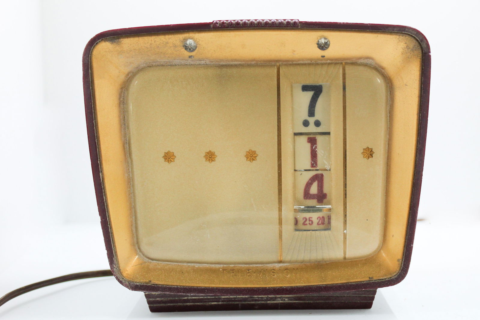 Vintage 1950's "Television" Electric Alarm Clock (1 of 4)