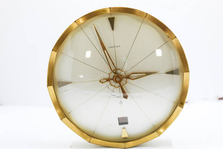 Vintage Cartier Table Clock (0062) on Nov 05, 2020 Collectible Auction LLC in FL