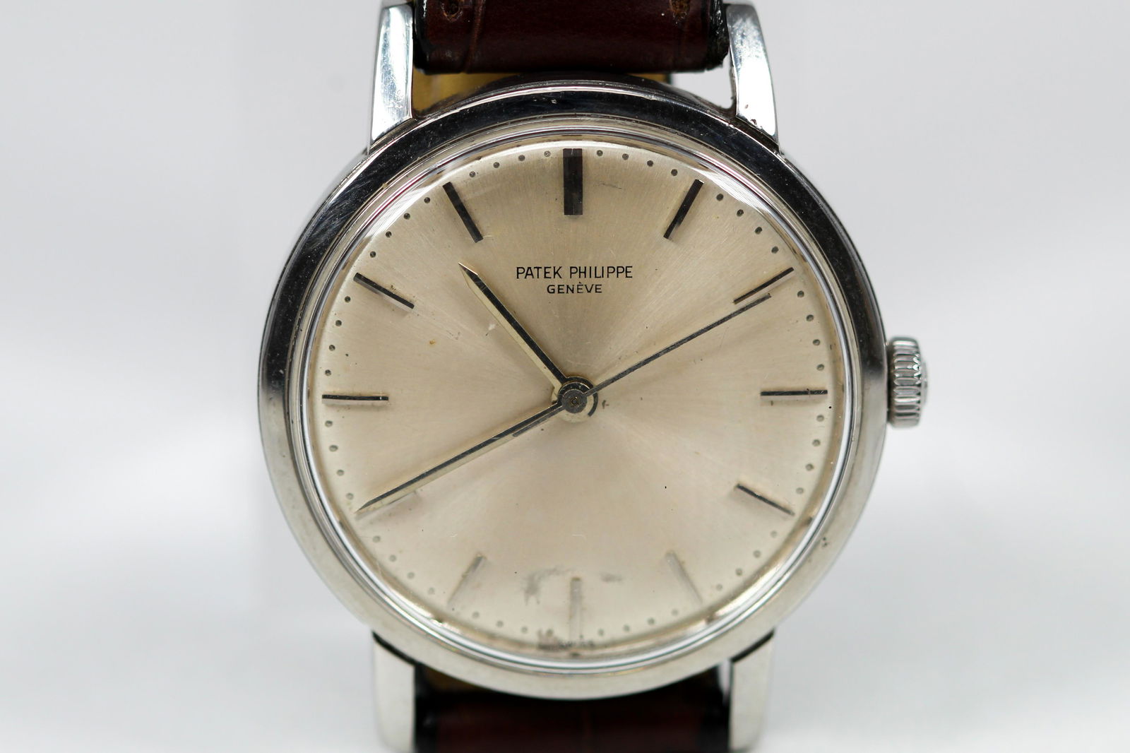 Vintage Patek Philippe Geneve Steel Calatrava (1 of 4)