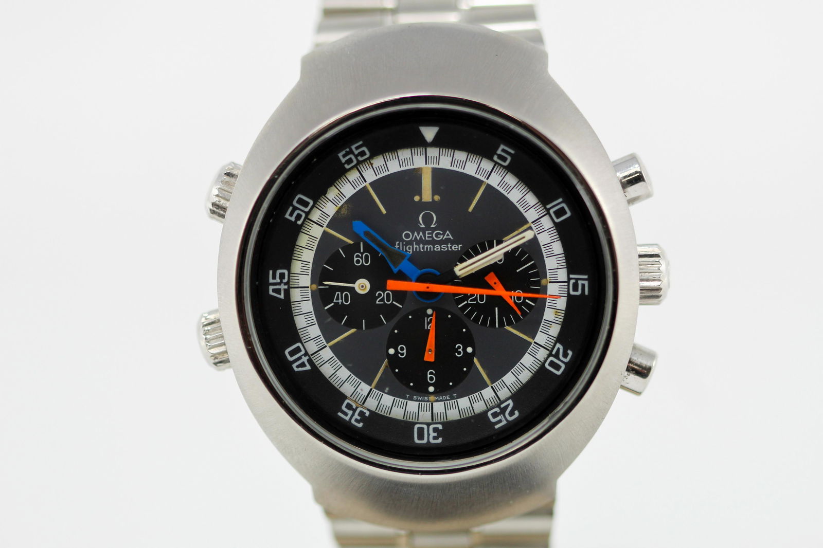 Vintage Omega Flightmaster Chronograph Wristwatch (1 of 5)