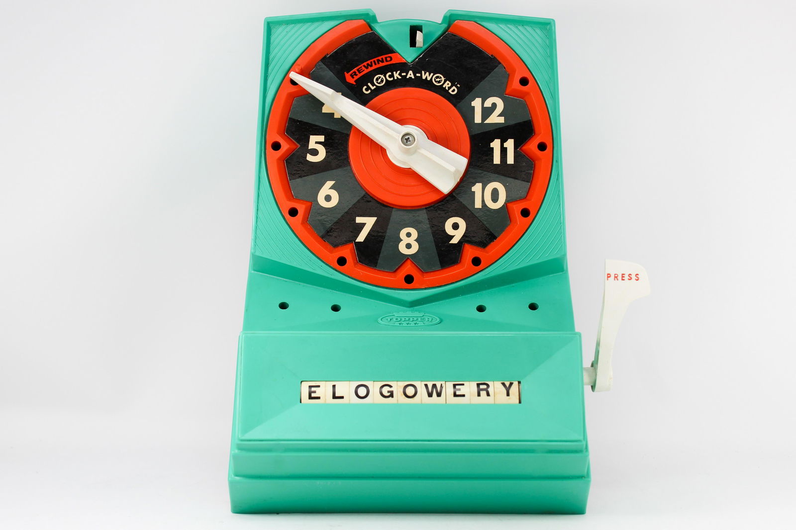 CLOCK-A-WORD GAME COMPLETE IN OB (1 of 7)