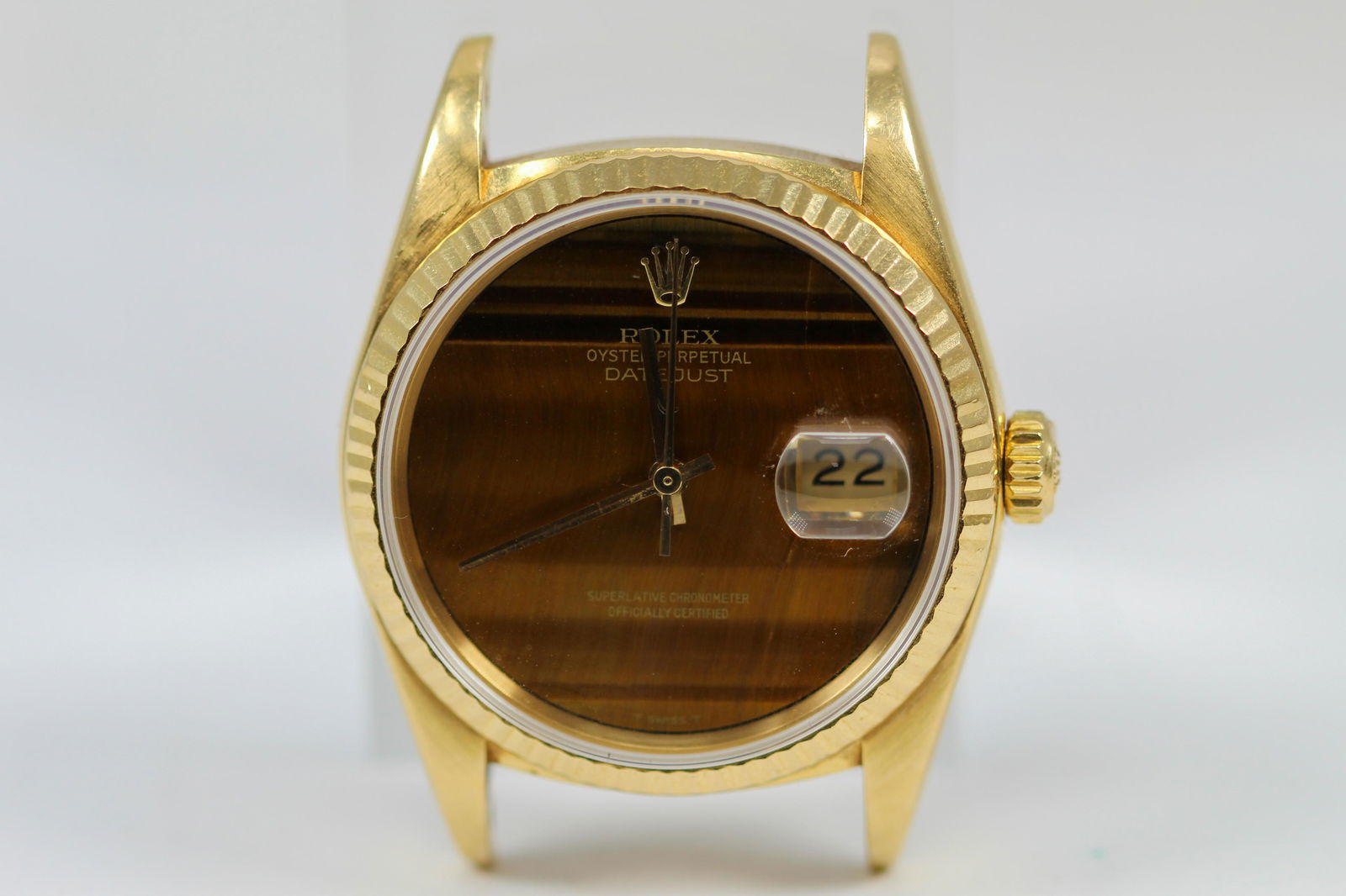 Vintage Rolex Oyster Perpetual Datejust with Tiger (1 of 6)