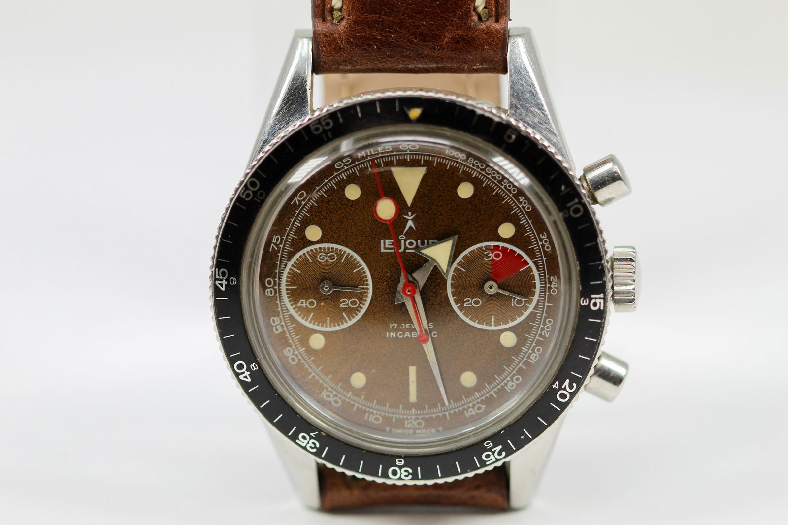Vintage LeJour 17 Jewels Incabloc Chronograph (1 of 4)
