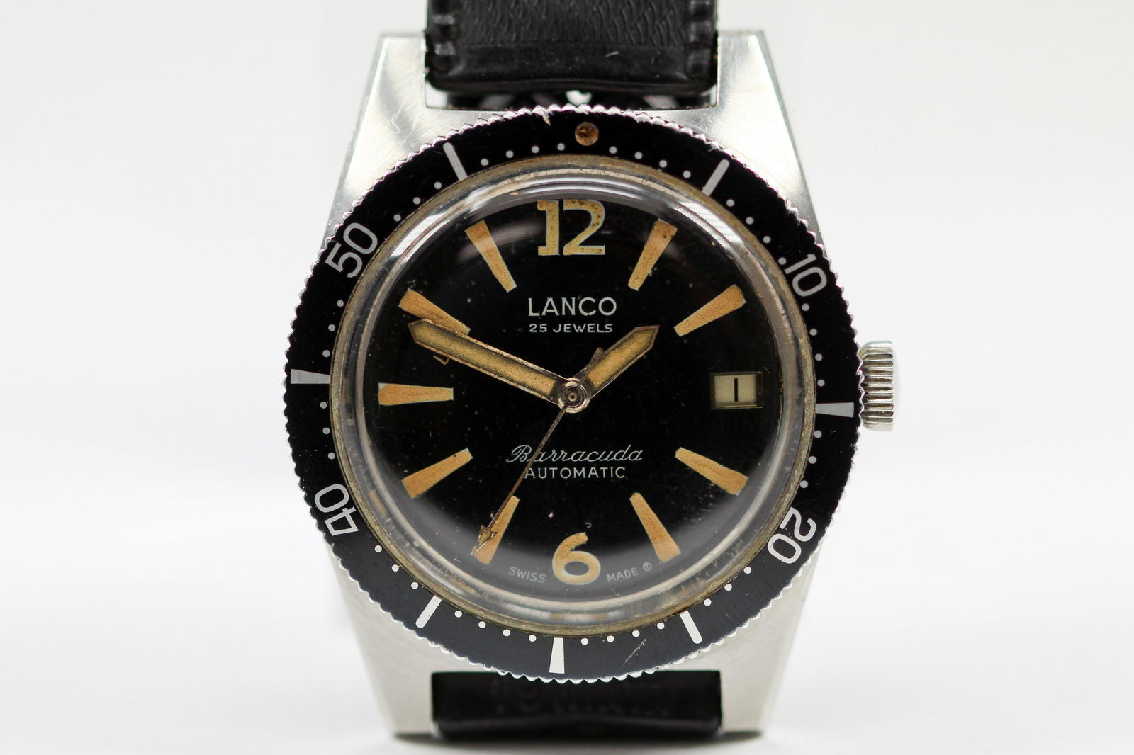 Vintage Lanco 25 Jewels Barracuda Automatic with Date (1 of 4)