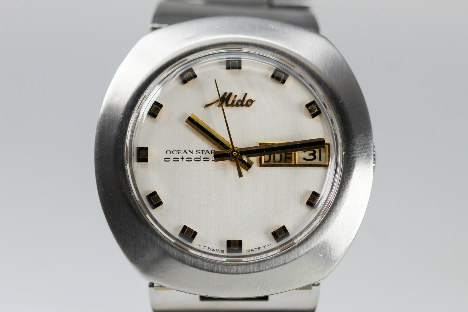Vintage Mido Ocean Star Datoday with Date Wristwatch (1 of 7)