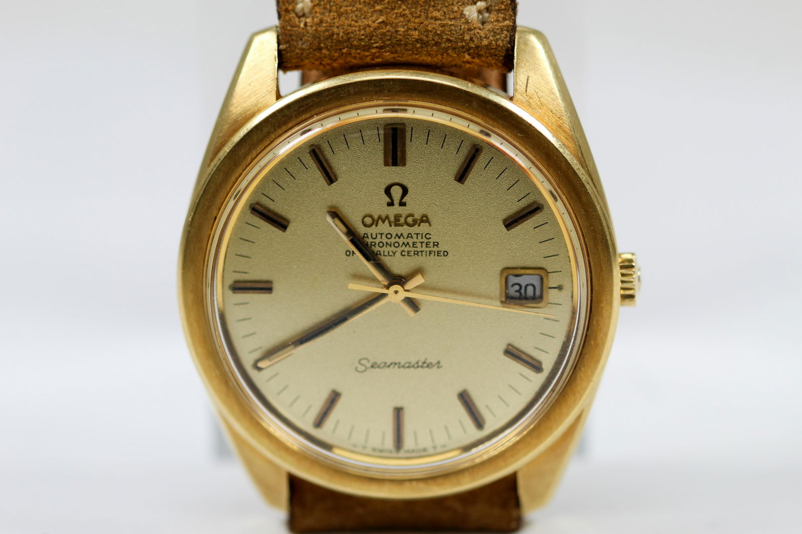 Vintage Omega Seamaster Automatic Chronometer with Date (1 of 4)