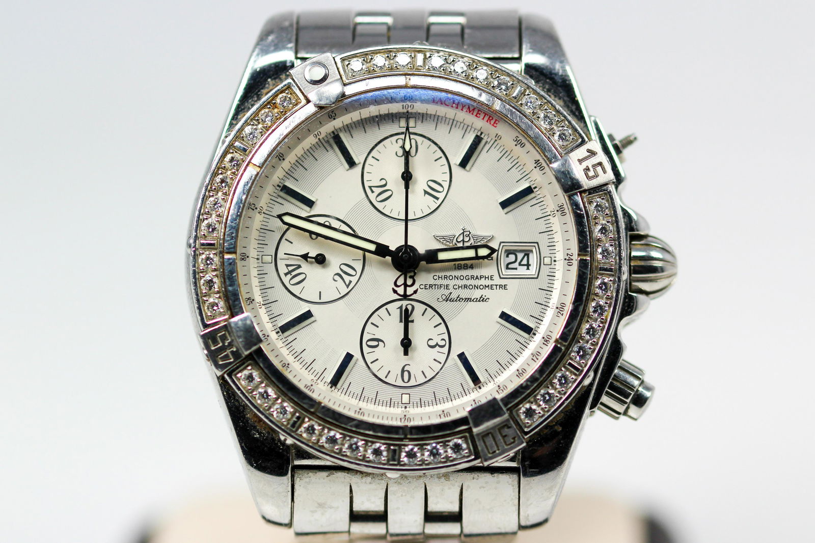 Breitling Chronomat Chronograph with Date Wristwatch (1 of 7)