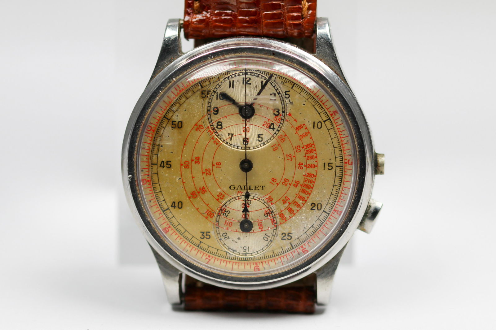 Vintage Gallet Chronograph Wristwatch (1 of 4)
