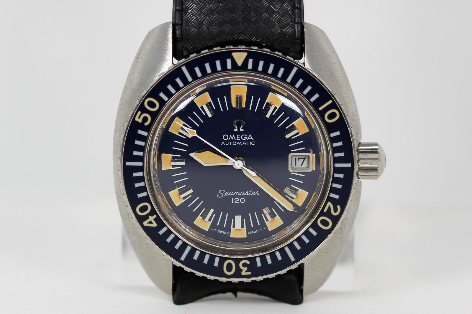 Vintage Omega Seamaster 120 Automatic with Date Wristwatch (1 of 4)