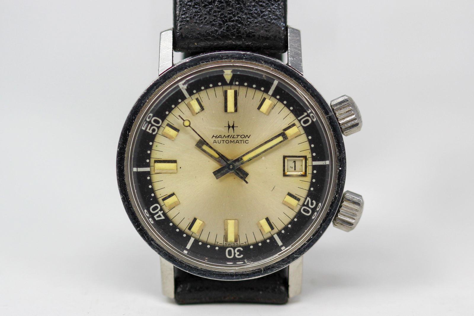 Vintage Hamilton Automatic with Date Wristwatch (1 of 4)