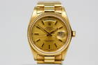 Vintage Rolex Oyster Perpetual Day-Date Wristwatch in 18k Yellow Gold