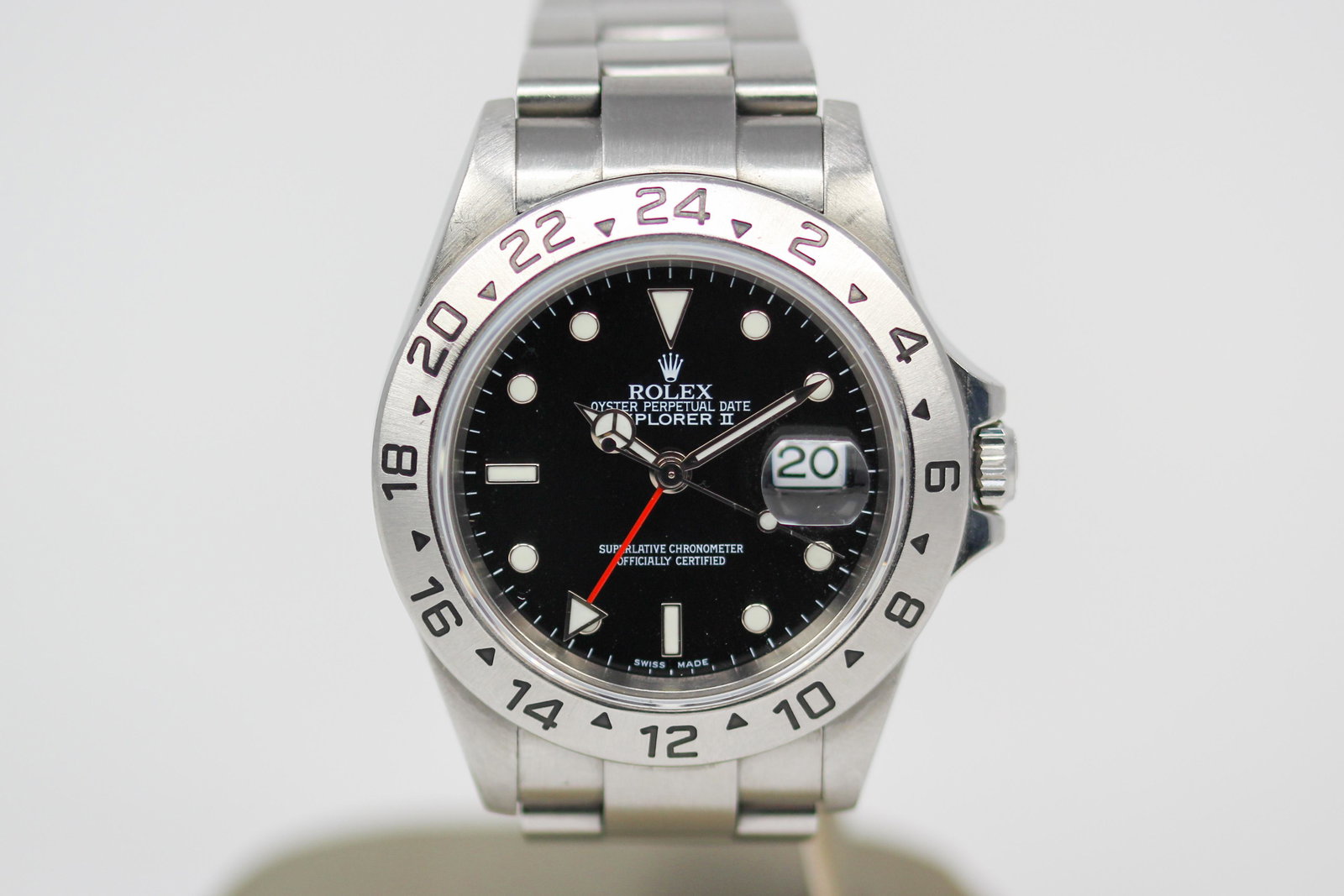 Vintage Rolex Oyster Perpetual Date Explorer II Wristwatch (1 of 7)