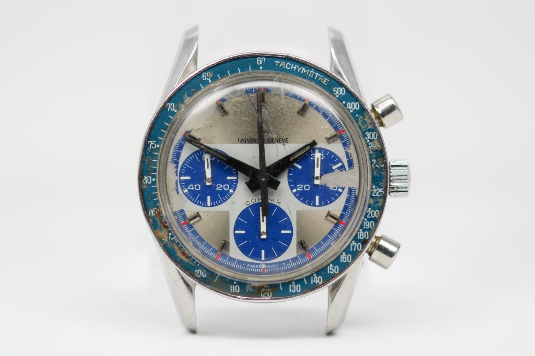 Vintage Universal Geneve Compax Chronograph Wristwatch (1 of 6)