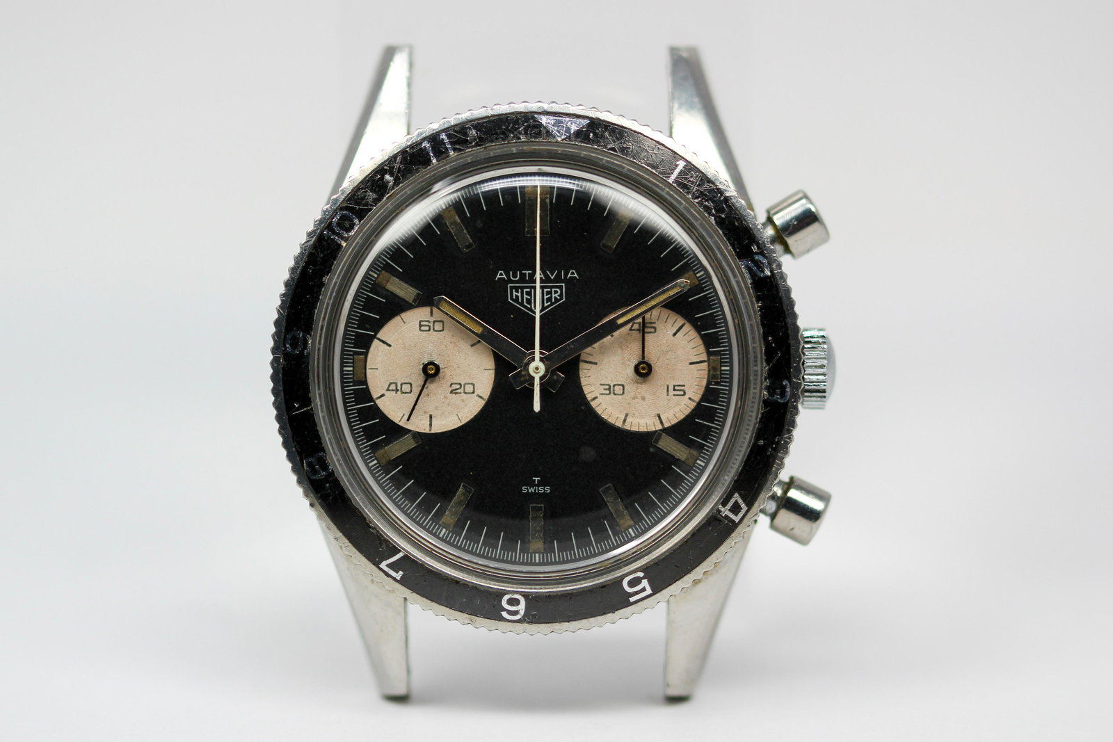 Vintage Heuer Autavia Chronograph Wristwatch (1 of 6)
