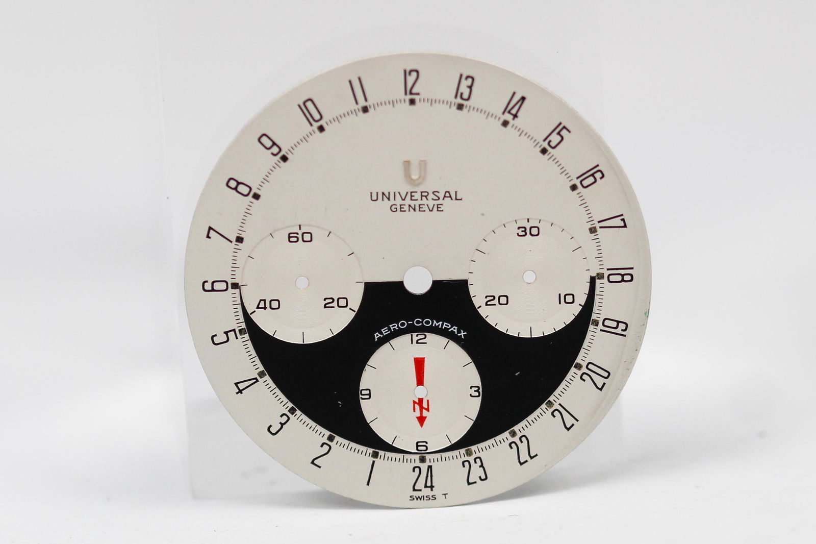 Loose Vintage Universal Geneve Aero-Compax Chronograph Dial (1 of 2)