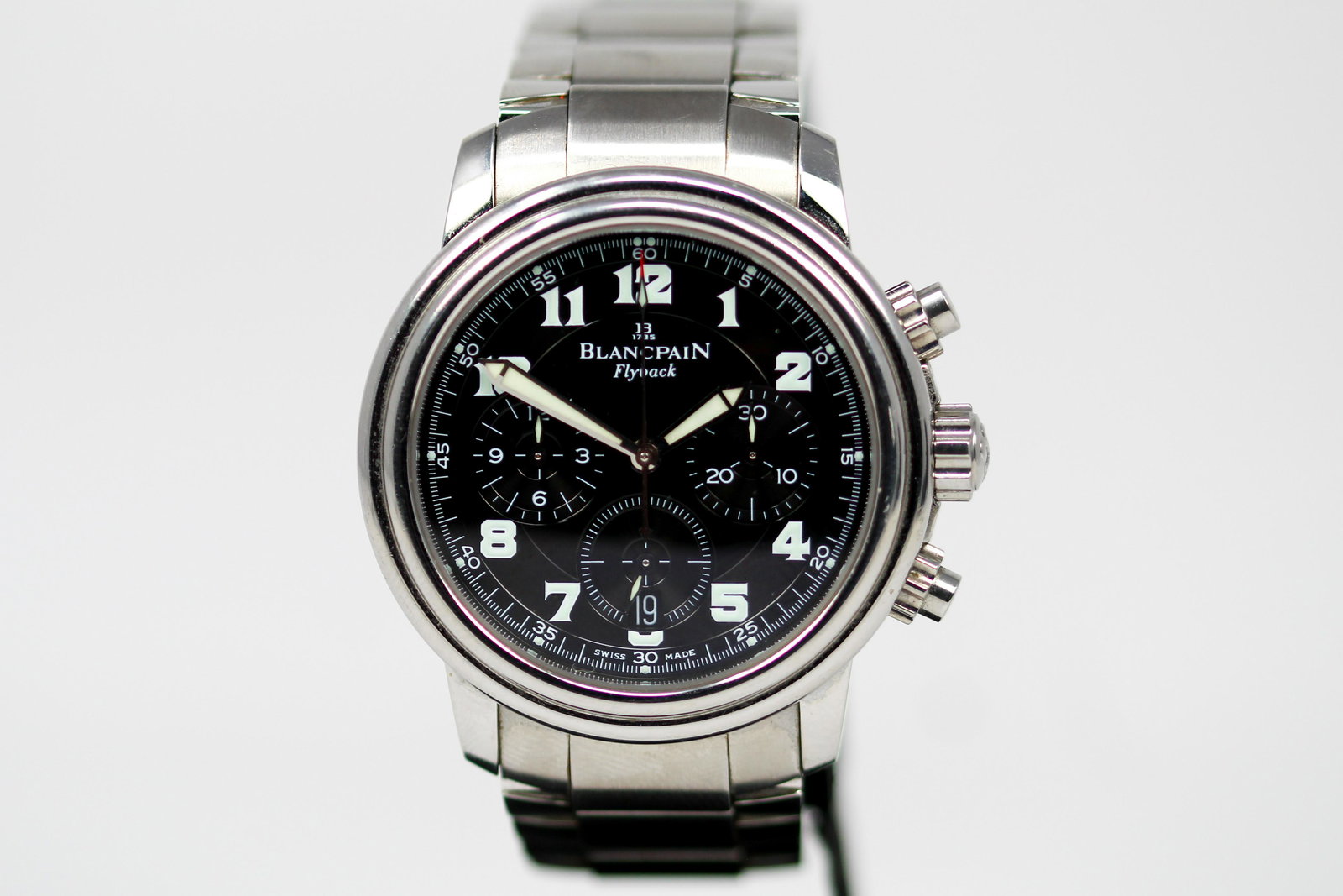 Blancpain Flyback Chronograph with Date Wristwatch with Blancpain Box, Blancpain Owners Manual, (1 of 17)