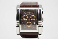 Milus Rectangular Chronograph with Date Wristwatch