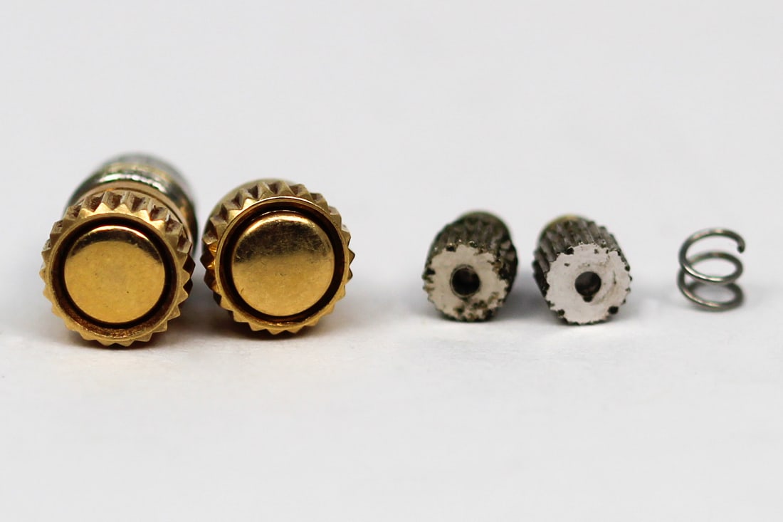 Loose 18k Yellow Gold Vintage Rolex Daytona Chronograph Pushers (1 of 2)