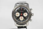 Vintage LeCoultre Chronograph Wristwatch with LeCoultre Box and Alternate Bezels