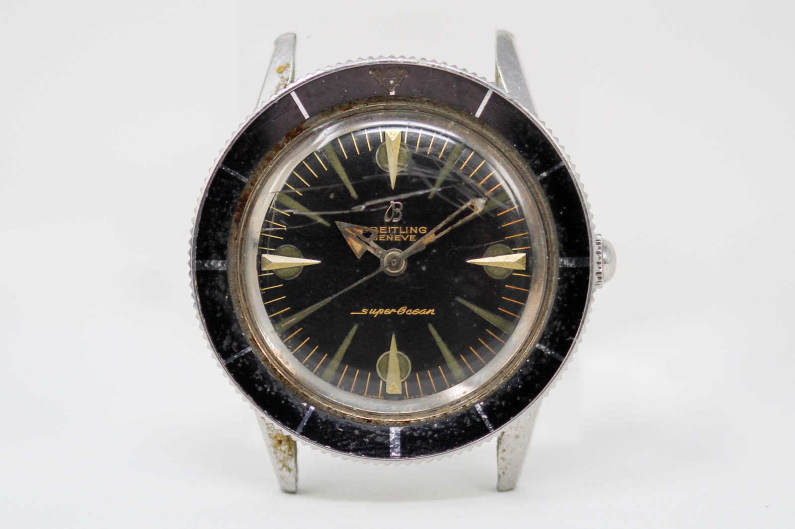 Vintage Breitling Geneve SuperOcean Wristwatch (1 of 6)