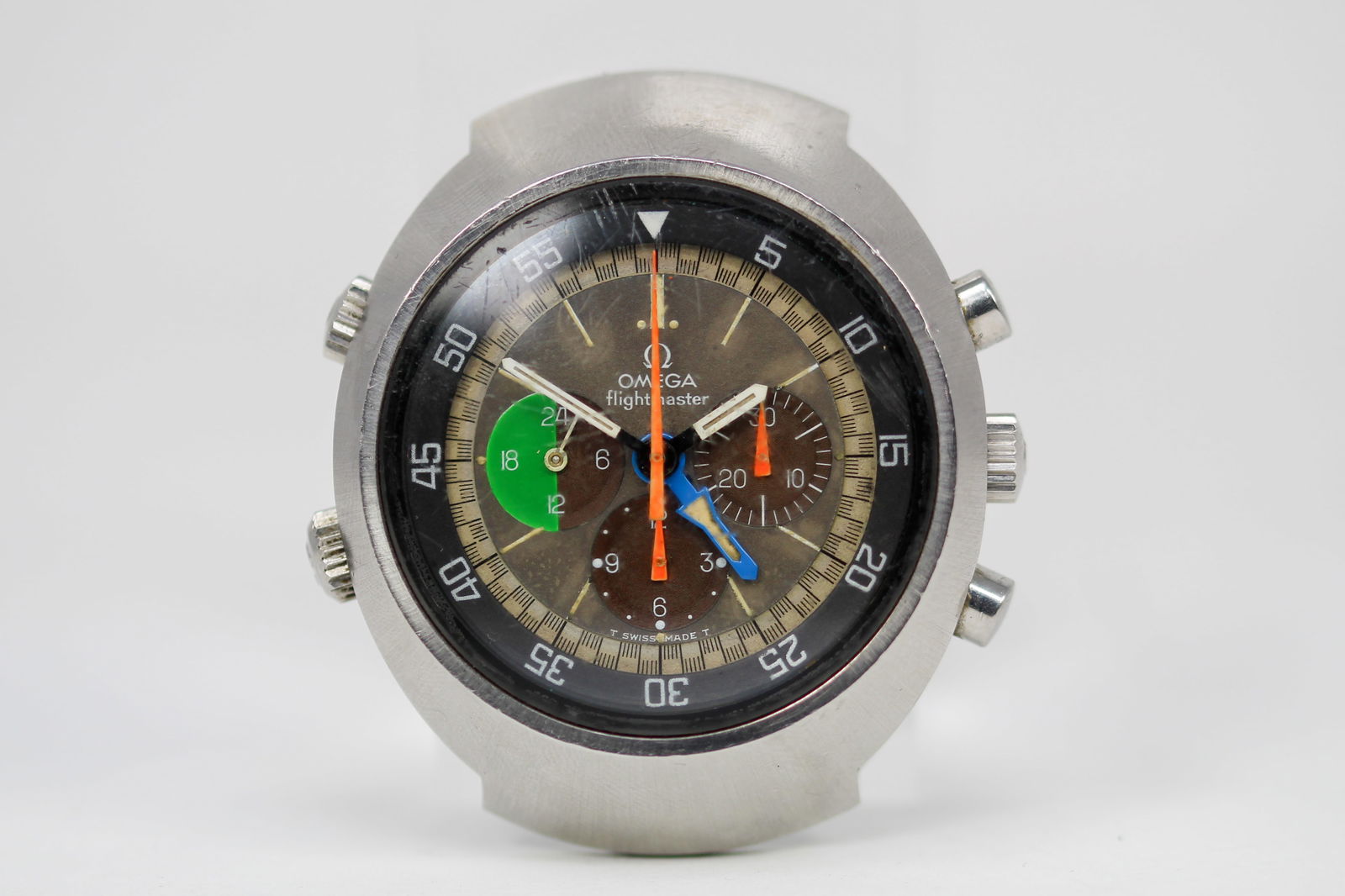 Vintage Omega Flightmaster Chronograph Wristwatch (1 of 4)