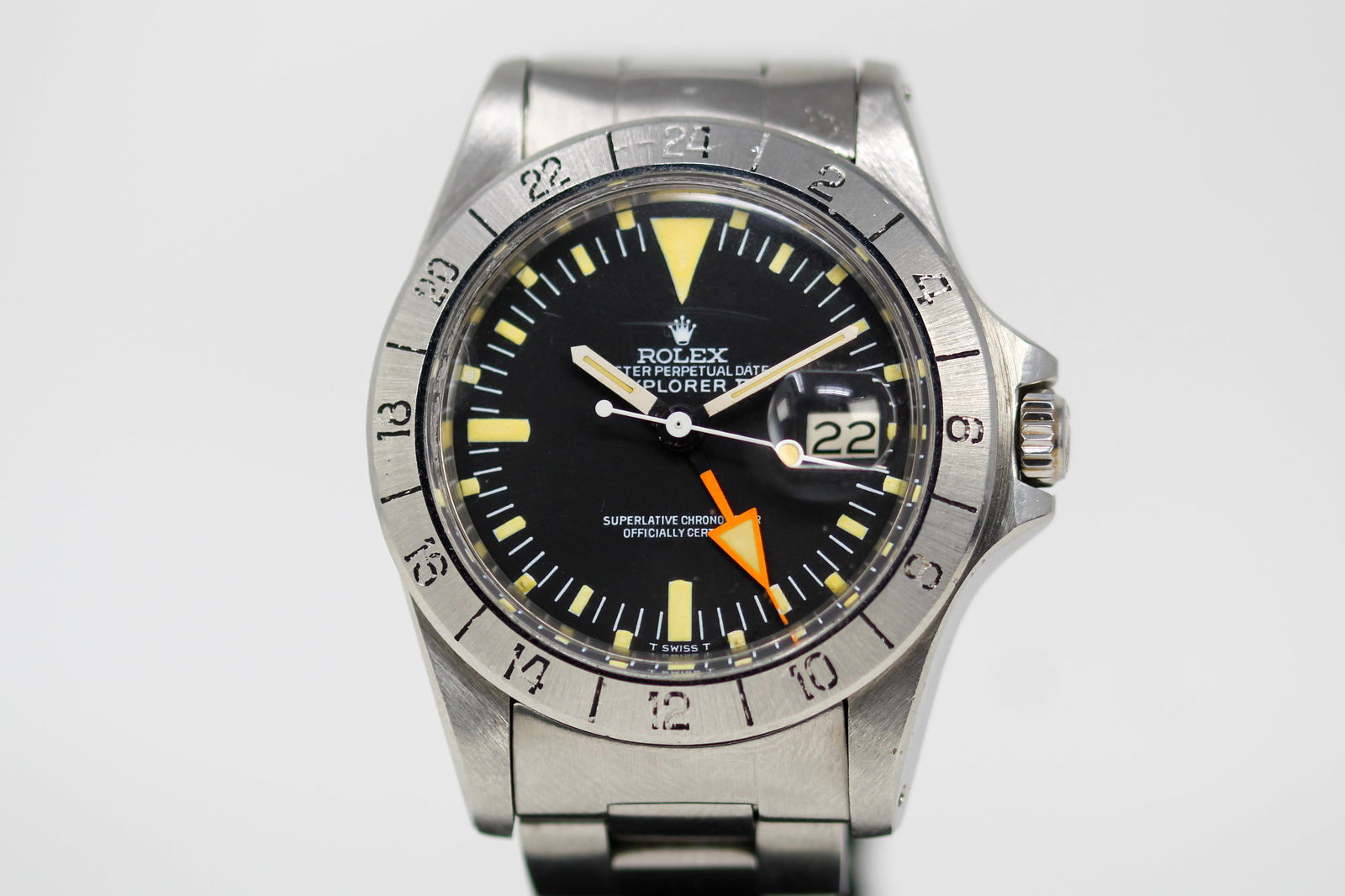 Vintage Rolex Oyster Perpetual Date Explorer II Wristwatch (1 of 8)