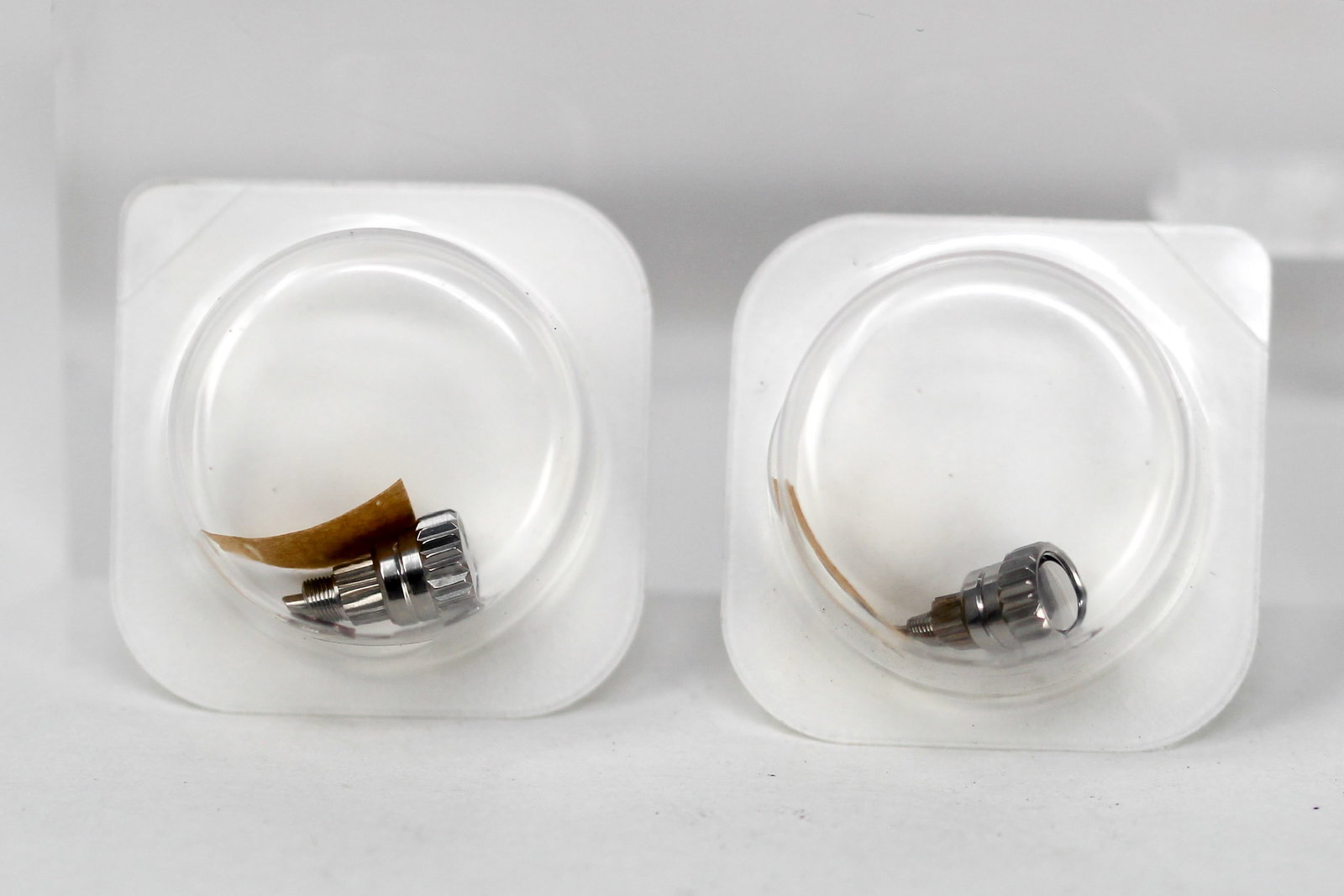 Loose Stainless Steel Factory Sealed Vintage Rolex Crowns (1 of 2)